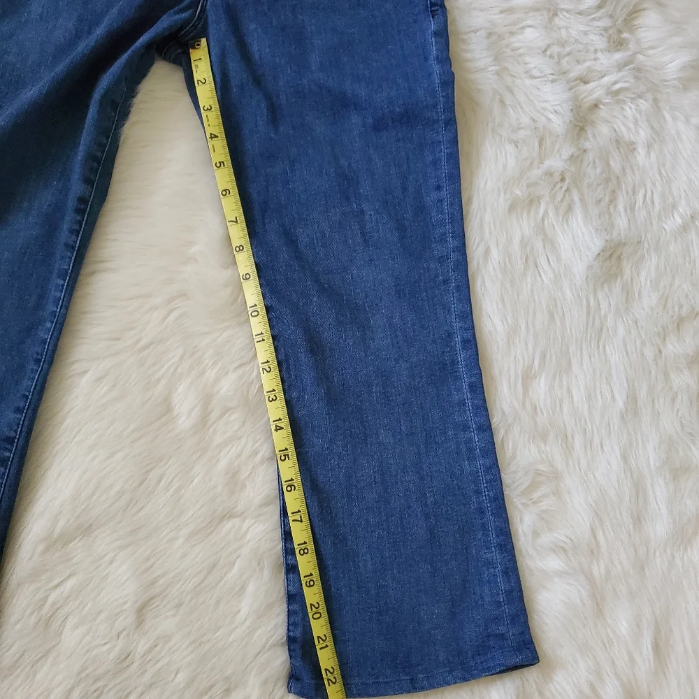 Frame Le Crop Mini Boot Jeans In Kinley Wash Size 29 SHORT - Picture 10 of 12